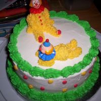 Wilton Course 1 Clown Cake I know it's sort of simple in comparison to most but I am VERY proud