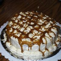 Chocolate Caramel Drizzle Cake A recipe I came up with thanks to the inspiration from the wonderful people here at CC. Here we have an 8 in. chocolate cake filled with...