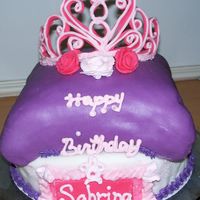 Princess Cake A cake made for my daughter's 5th birthday. Out of all the birthday cakes my daughter looked through on here, this was her choice. She...