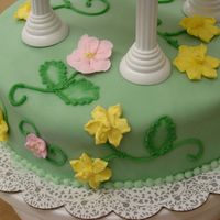 Detailed Wilton Iii Finale Cake Close up of the detail.