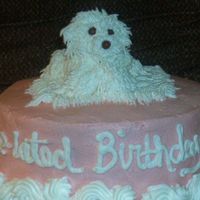 Puppy Cake This is a bad replication of the cakes I've seen here (thanks Peeg). It was worth trying though. Thanks for looking