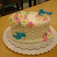 Wilton Ii Final Just the standard Wilton II Final cake...but I had fun making it.