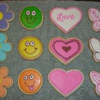 10 Dozen Cookies For "practice" Recipe Key: Top Row: Martha Stewart's Sugar Cookie Middle Row: Cream Cheese Sugar Cookie Bottom Row: No Fail Sugar Cookie First Column...