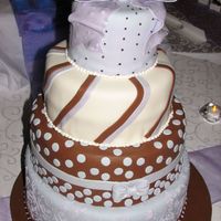 Img_1811.jpg This was my first paid for wedding cake. I know that I can do better. But we all see our own mistakes. But everyone loved so I'm happy...