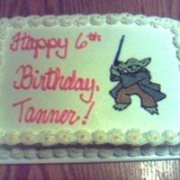 Yoda Birthday Cake Yoda birthday cake