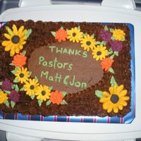 Course 2 Final Fall/ Pastor's Appreciation Month This was my course 2 final cake. My teacher is pretty flexible as long as we include some of the necessary elements from the course so I...