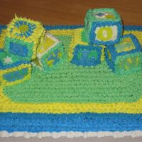 Baby Blocks Cake Cake for my sister's baby shower.
