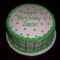 Jason Italian Cream cake w/ BC icing