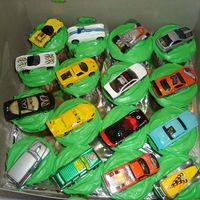 Cupcake Cars cupcakes made to go along with the racetrack cake.