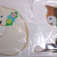 Cats And More Cats! Got a new cookie cutter from Lindy Smith and she had instructions on how to decorate. Thought they turned out really cute. Made them for my...