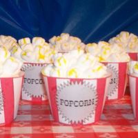 All Popped Out My version of popcorn cupcakes inspired by Azterp. WASC with bc and marshmallows as the "popcorn". Used wrapper blanks from dynee...