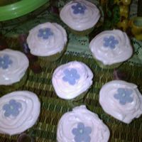 Baby Shower Cup Cakes Vanilla, moka & Banana cup cakes for a Girl baby shower