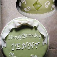 Green Experiment Cake After spending hours and hours reading cool stuff on CC I decided to try to come up with my own design for a cake. There were a couple...