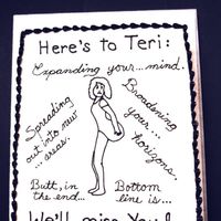 Farewell- Fat Bottom Girl Cake Going away cake for a coworker who said the only down side of her new job is that her behind is going to get big. (We currently 'run...