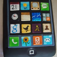 Icake Service plan includes unlimited cavities, and free roaming to the hips and stomach regions.Choc cake, covered in fondant and apps were...