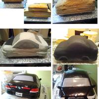 745 Bmw Cake This is how i did my 745 BMW Cake. Not all steps are included in the picture, but you can get the idea. To create the shine. I just painted...