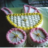 Baby Carriage Had so much fun making this for a baby shower.