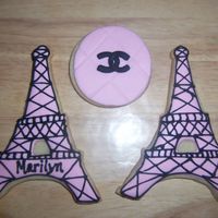 Eiffle Tower Cookies 