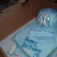North Carolina Did this cake for my brother in law who is a die hard NC fan. thanks to all the sports cakes posted on cc.