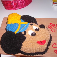Mickey Mouse My friend loves Mickey so I made this for her 21st birthday.