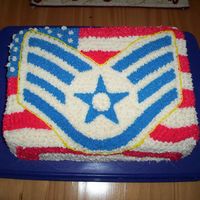 Ssgt Promothion Cake For My Husband 