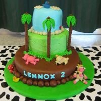 Lennoxs_Cake_Cake_Central.jpg I made this cake for my little boys 2nd birthday. We had way too much cake to eat, but I enjoyed making it, he loves all farm animals and...