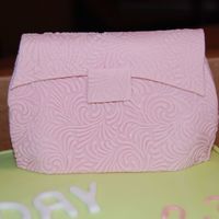 Purse For Special Lady First attempt at gumpaste purse. Thanks to all the ladies here at CakeCentral for ideas.