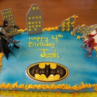 Batman Josh's Batman Transformer cake