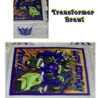 Brawl Transformer Cake 
