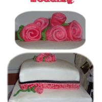 White With Red Roses 