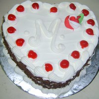 Black Forest Cake black forest cake, with fresh cream