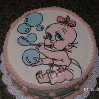 It's A Girl I made this for a friend of mine who was having a girl. This was my first attempt with BCT....the technique is awesome