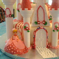 Castle Cake Cinderella castle cake for my daughters 3rd birthday. Very fun to do!