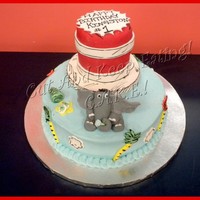 Horton & Dr. Seuss Here's my take on a Dr. Seuss cake with Horton and Green Eggs & Ham. Thanks a bunch to Mooj for all her help and my fellow CCrs...