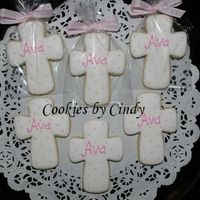 Baby Girl Christening NFSC w/ Antonia RI. Some simple cookies for little Ava's Christening.