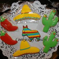 Fiesta! NFSC w/ Antonia RI. Inspired by one of my favorite cookie bakers, bakinccc. I was so excited to finally have a Mexican order to try my hand...