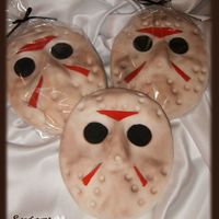 Jason's Hockey Mask Cookies 