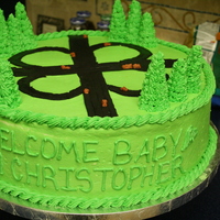 Green Roadway This cake was for a baby shower. It was very green! The theme was construction trucks. I thought a freeway was the right touch. The bright...