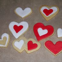Practice Valentine Cookies These were my first MMF cookies. I used NFSC and MMF... they're just for practice, but I think for the next batch, I'll try to...