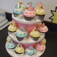 Disney Princess Cupcakes 