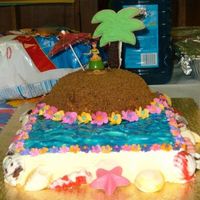 Luau Cake I made this cake for my daughter's 1st grade end of the year party at school.