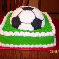 Soccer Ball Cake 