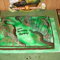 Army Men Cake 