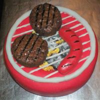 Cookout Cake Brownie Burgers!