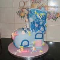 Lady That Lived In A Shoe Here is my cake from Debbie Brown's course that I went on yesterday, Debbie is really nice and very helpful. I cant wait to go on her...