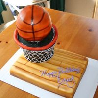 Basketball Cake 