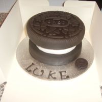 Oreo Cake Three layered cake.