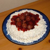 Spaghetti Cake 