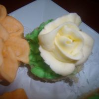 White Buttercream Rose 