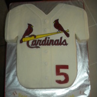 Baseball Jersey All buttercream, edible image for team.